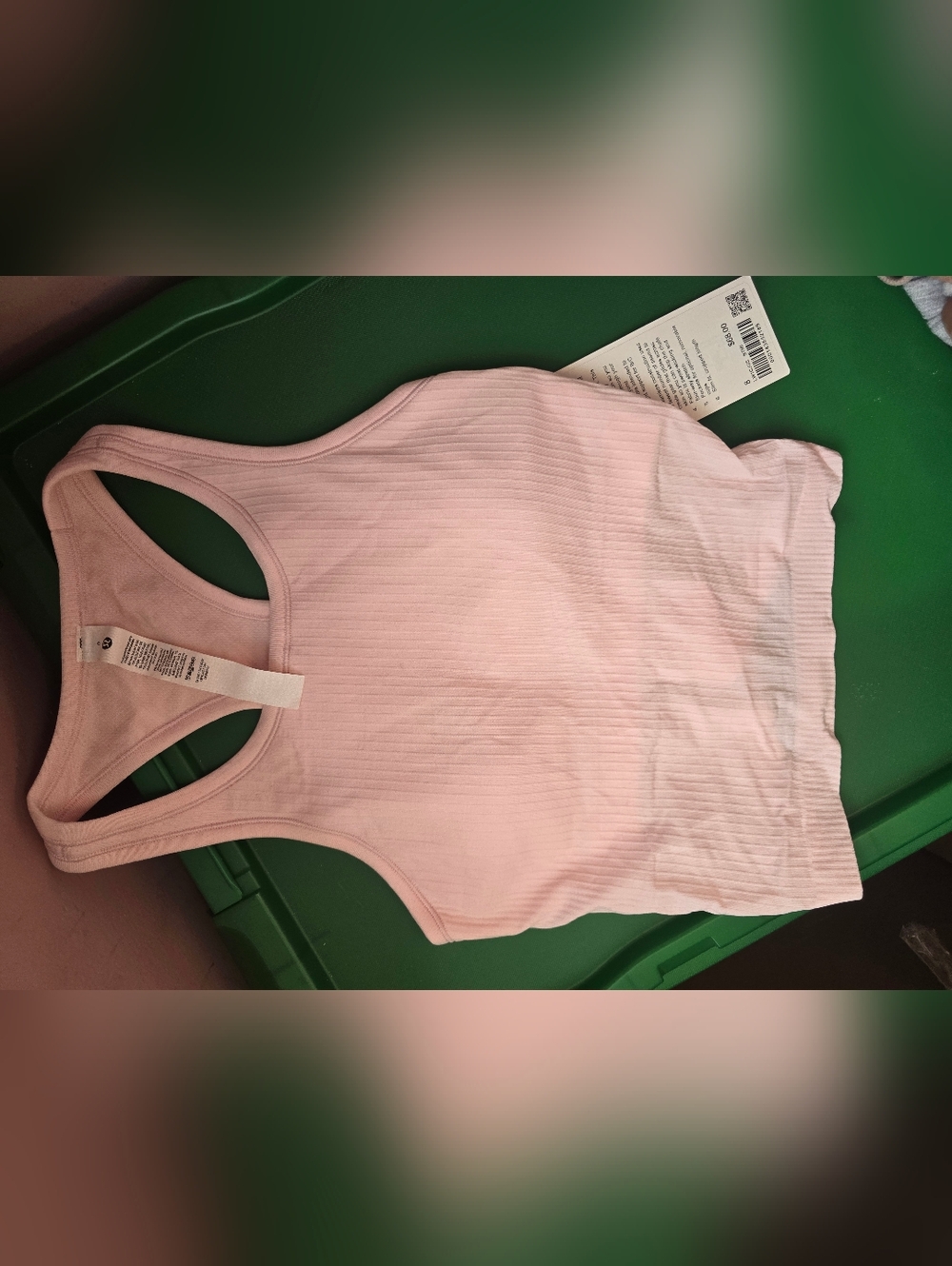 Lululemon Strawberry Milkshake Ebb To Street Tank
